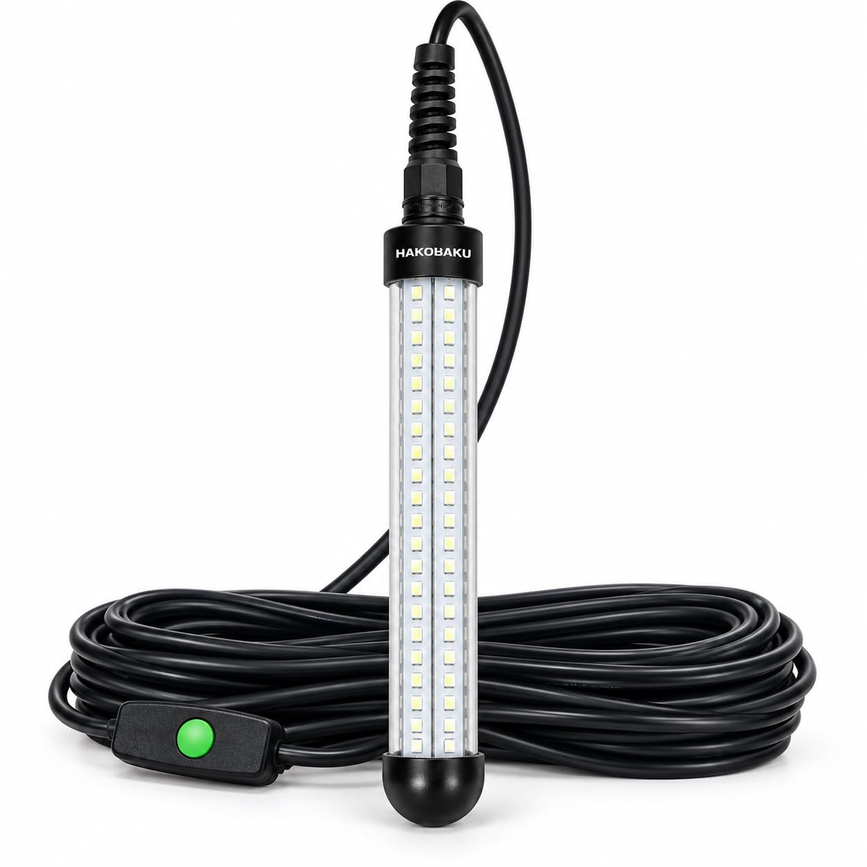 Amazon.co.jp: HAKOBAKU 集魚灯 USB式 DC5V 10W 7Mケーブル LED120灯